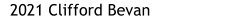 2021 Clifford Bevan