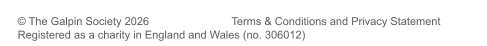 © The Galpin Society 2026                           Terms & Conditions and Privacy Statement Registered as a charity in England and Wales (no. 306012)