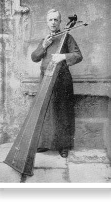 Canon Galpin with tromba marina